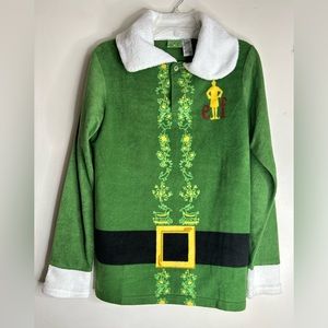 ELF Men's Buddy's Coat Costume Ugly Christmas Knit Pullover Size Small